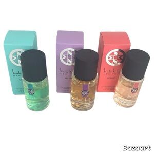 Set Of 3 Nicole Miller New York Eau De Parfum Whimsy,  Charm, Myth 1fl Each
